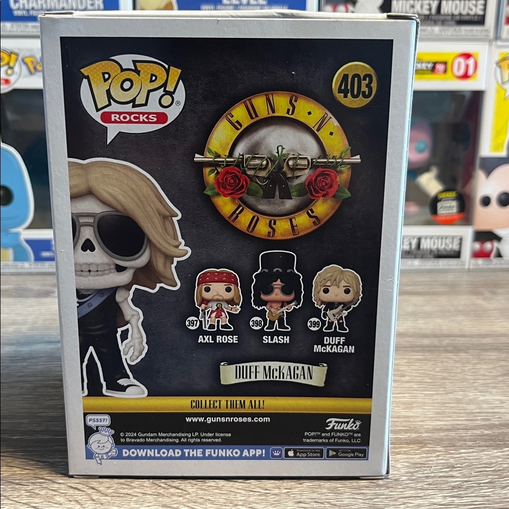 Funko Rocks Duff McKagan Exclusive Figure - Picture 4 of 4